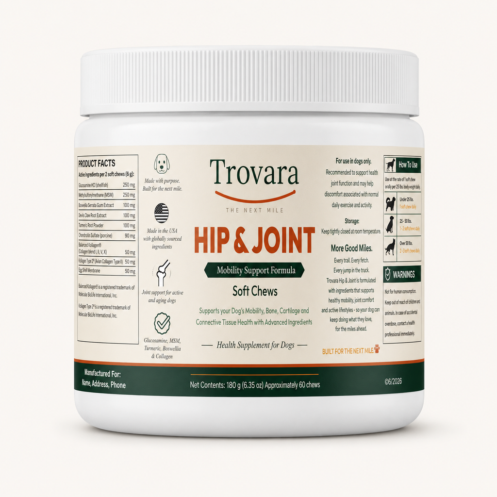 Trovara Hip & Joint Soft Chews — The Next Mile