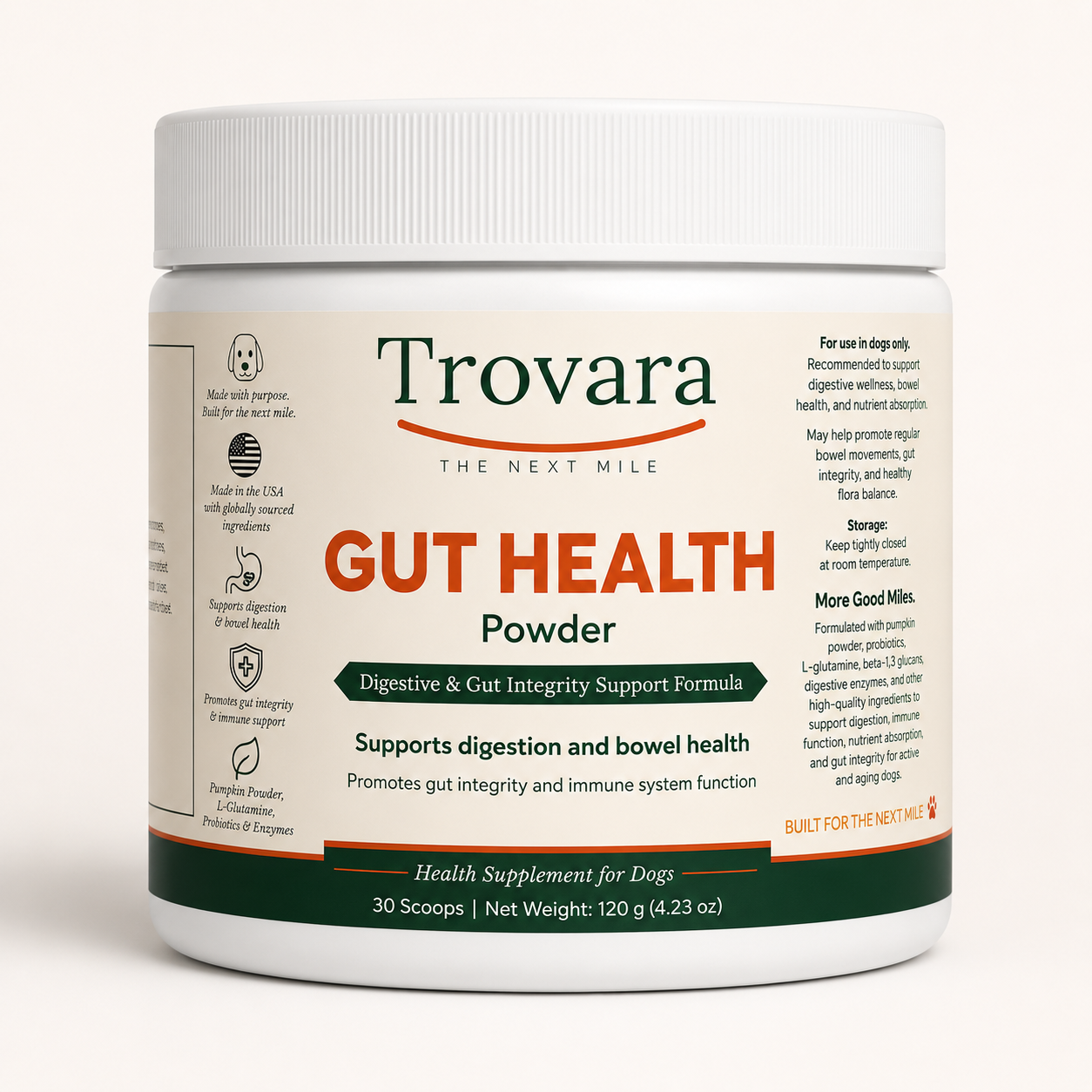 SOLD OUT - Trovara Gut Health Powder