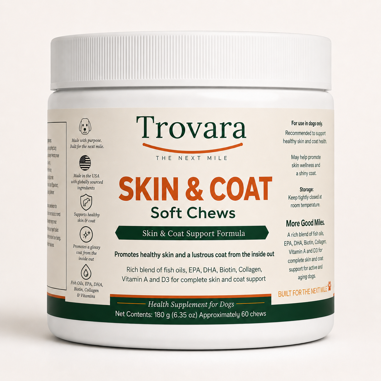 SOLD OUT - Trovara Skin & Coat Soft Chews